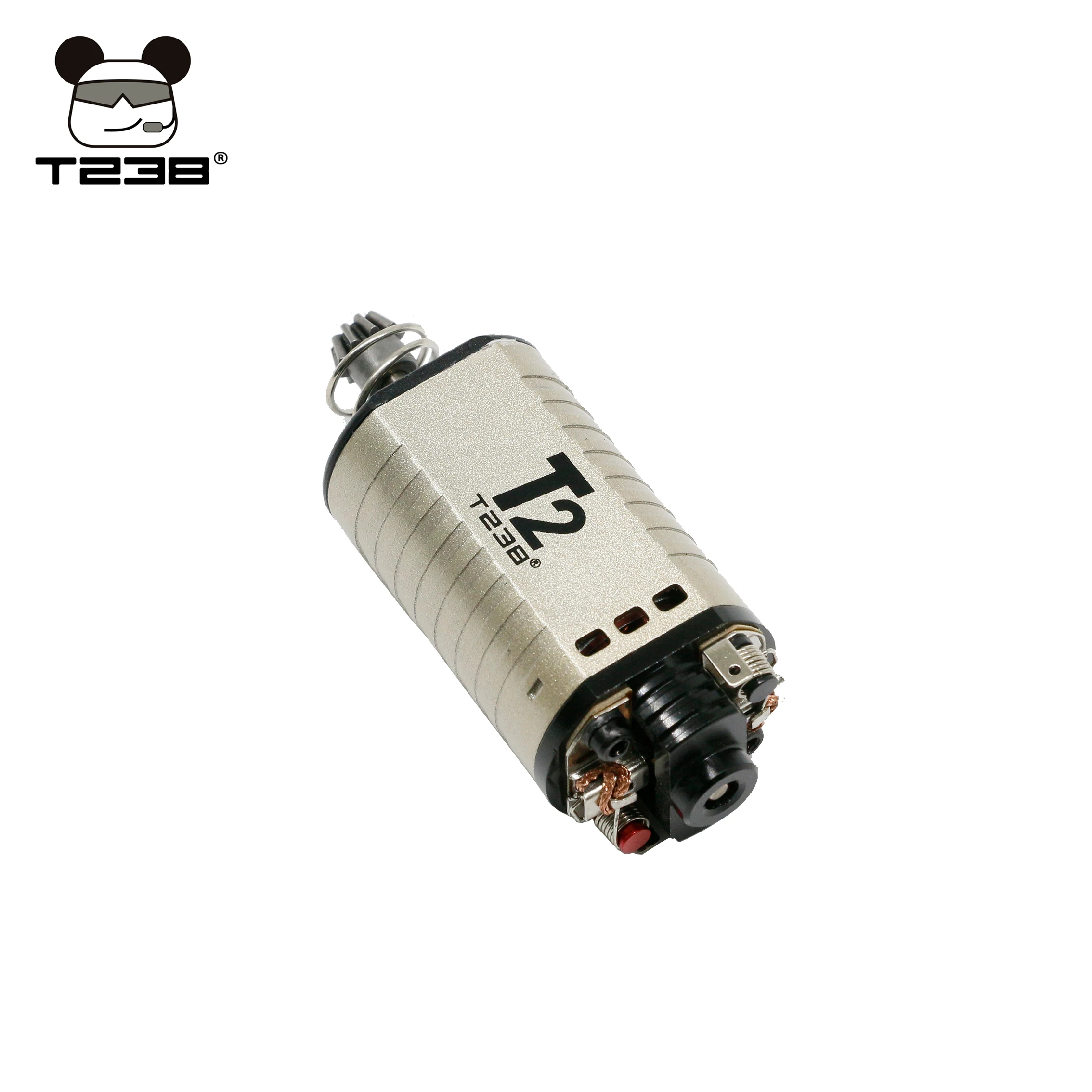 T238 Hochgeschwindigkeits-Motor mit hohem Drehmoment n35 20/18tpa Motor mit hohem thermischen Wirkungsgrad und langer/kurzer Achse 480 Motor für Airsoft v2 v3 Getriebe