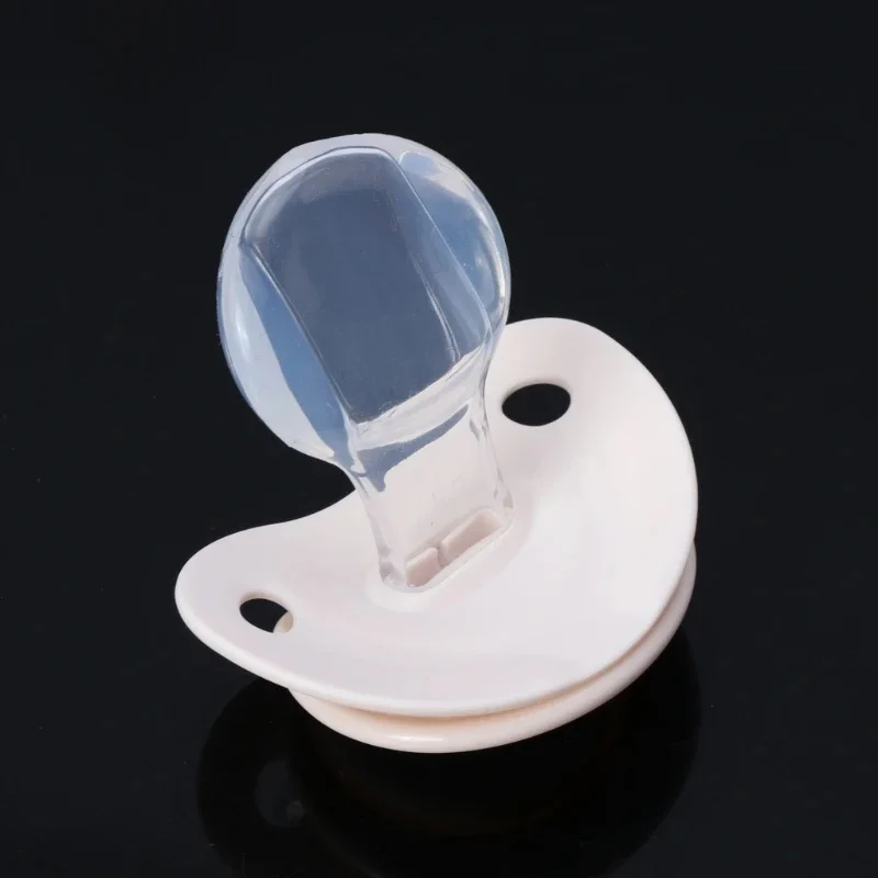 2018 Custom Big Size Food Grade Silicone Adult Pacifier Funny Parent-child Toys