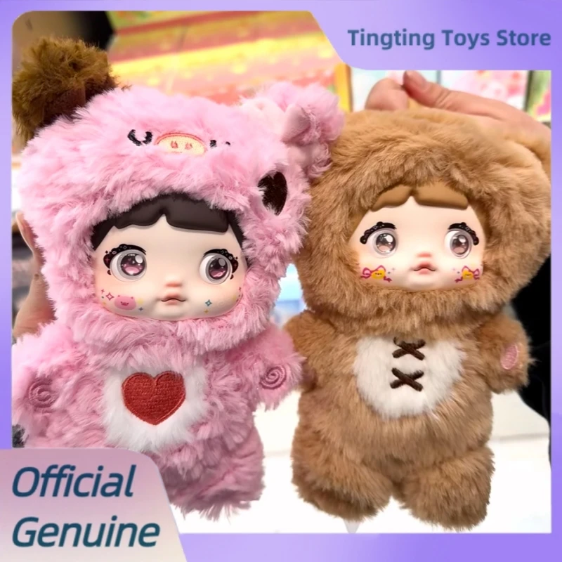 本物の Nommi 愛しさは決して終わらないシリーズブラインドボックスビニールぬいぐるみペンダント漫画かわいいかわいい人形ミステリーボックストレンディなおもちゃギフト