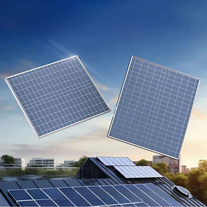 500W 1000W Solar Panel Kit Complete 12V Polycrystalline Power Portable Outdoor Rechargeable Solar Cell Solar Generator for Home