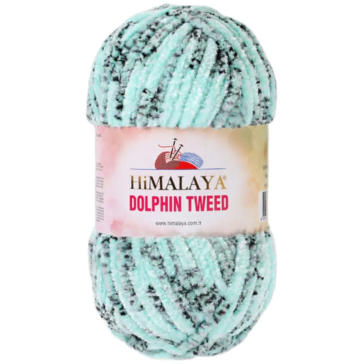 Himalayan Dolphin Tweed Marbling Velvet Rope 100% Polyester 80 Mt. 100 Gr. Children's Sweaters, Cardigans, Amigurumi, 3 PCS