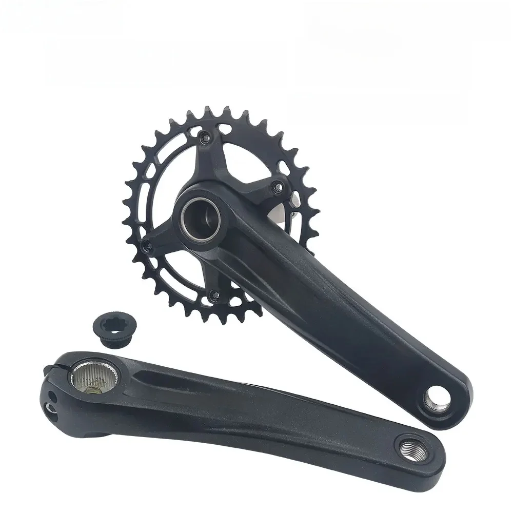 AliExpress Shimano Deore SLX MT510 MTB Crankset 10 10 11 12 Speed Mountain Bike Candle Bicycle Sprocket 170mm 32T 34T 36T 38T BB52 MT500
