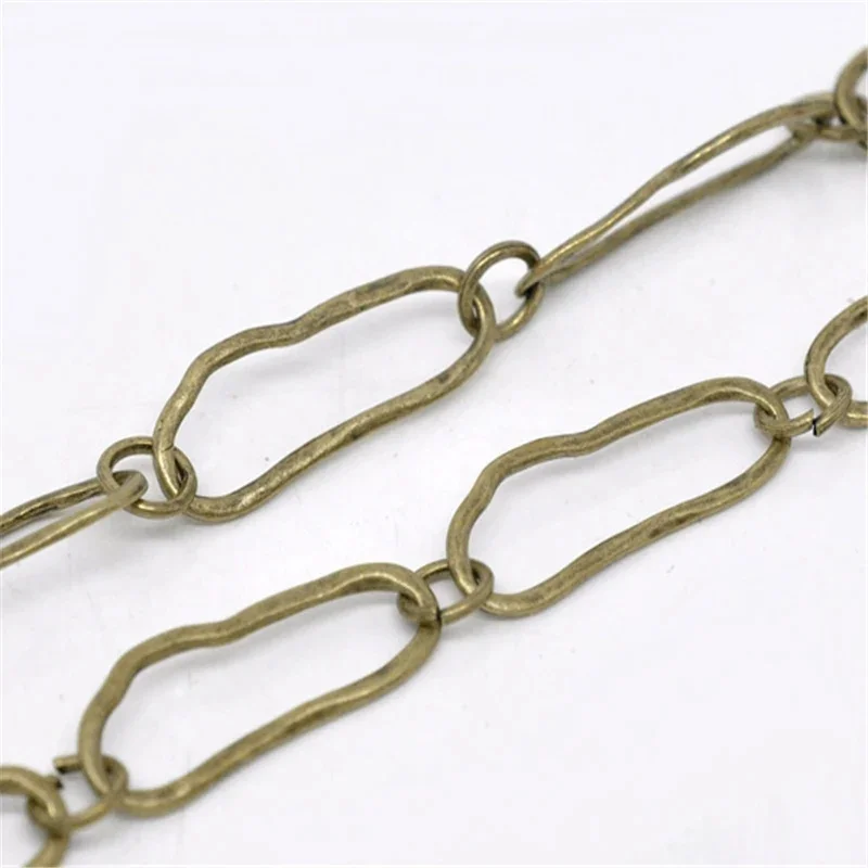 1 metr Doreen Box Big Link Chain Findings Alloy Bronze Tone 25x9mm Chains For DIY Necklace Bracelet Jewelry Making Accessories — zdjęcie 2