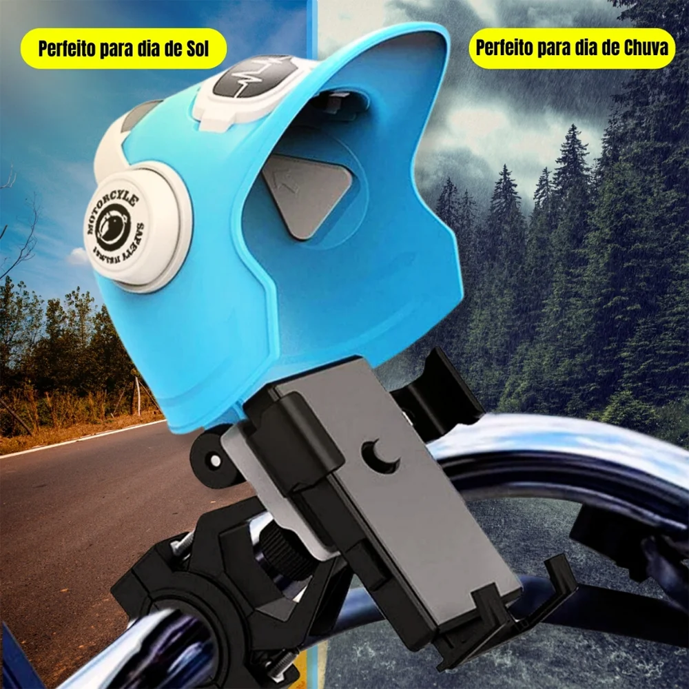 Universal Celular Moto Protector, Contra e Reflexo
