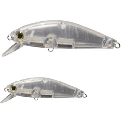 wLure Fishing Lure 2024 Model Sinking 10 per set with Free Fish Eyes Tight Wobble Unpainted Minnow UPM277