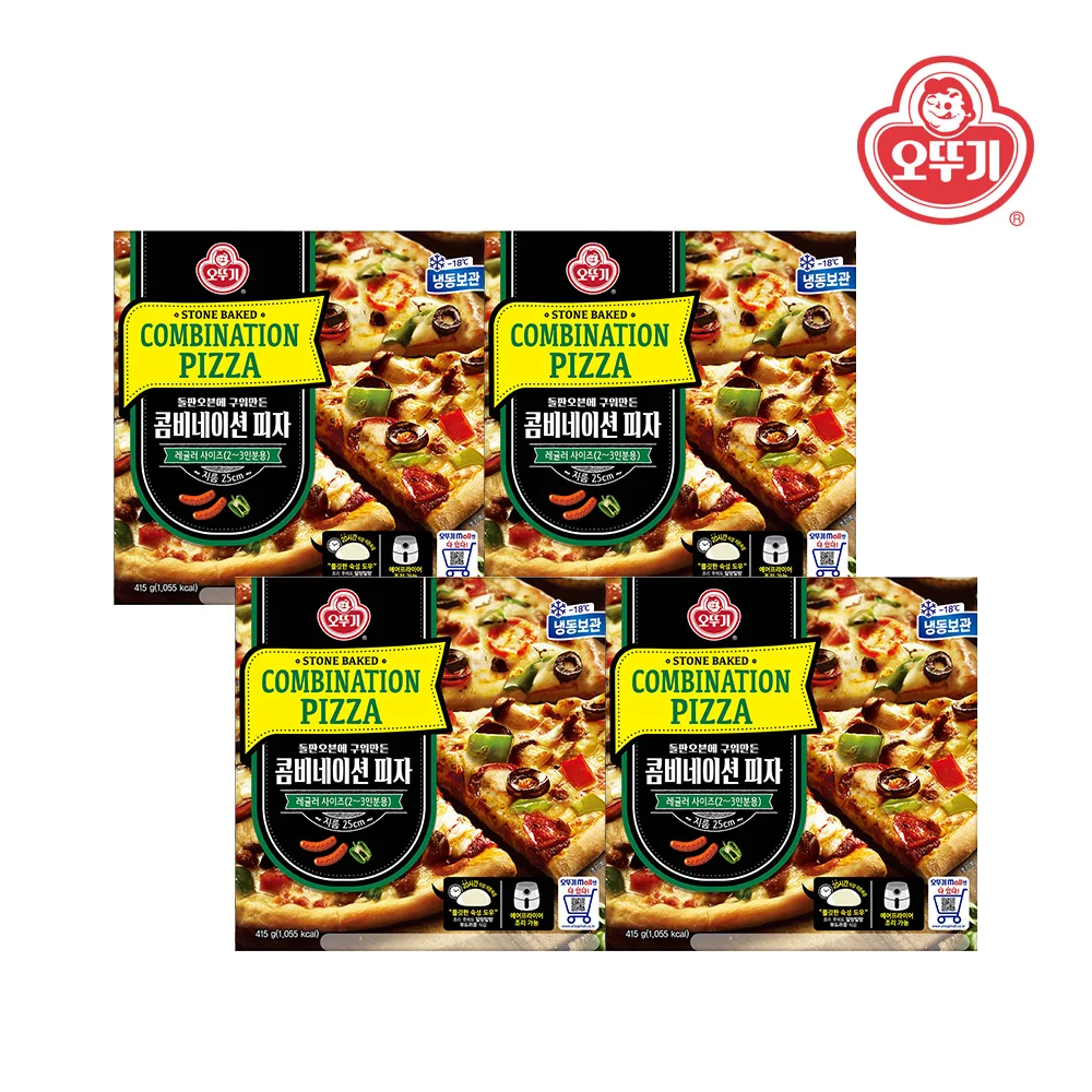 [Ottogi] Combination pizza 415g x 4 pieces