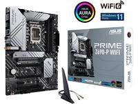 ASUS Prime Z690-P WiFi LGA 1700 ATX motherboard PCIe 5.0,DDR5,14+1 Power Stages,3x M.2,WiFi 6,Bluetooth v5.2,2.5Gb LAN Arua Sync