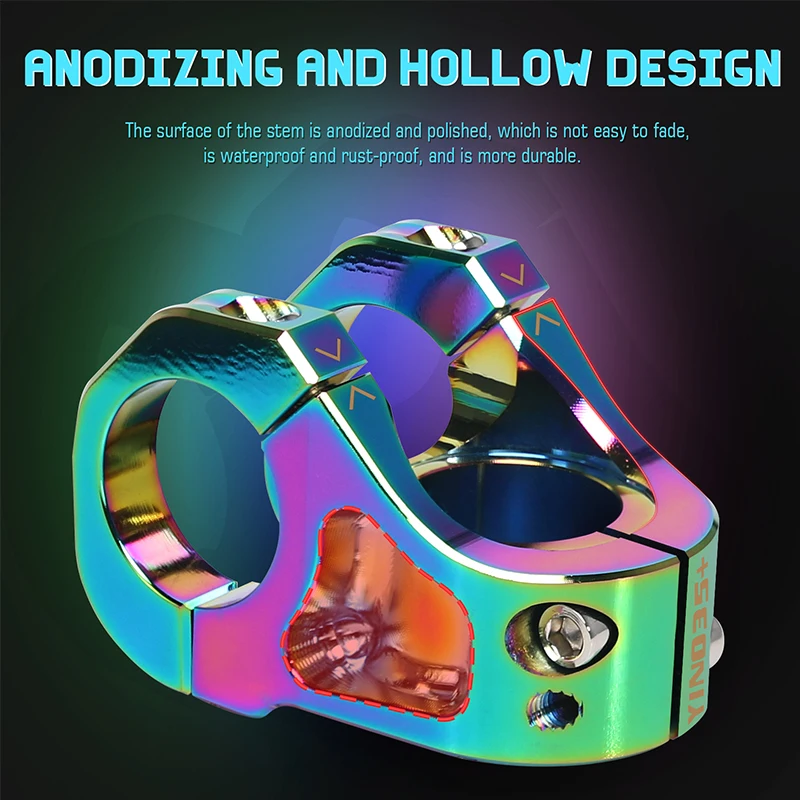 جذع مقود دراجة قصيرة خفيفة ، طاولة دراجة جبلية للطرق ، ملحقات دراجة كهربائية ، CNC ، 35 49 #4