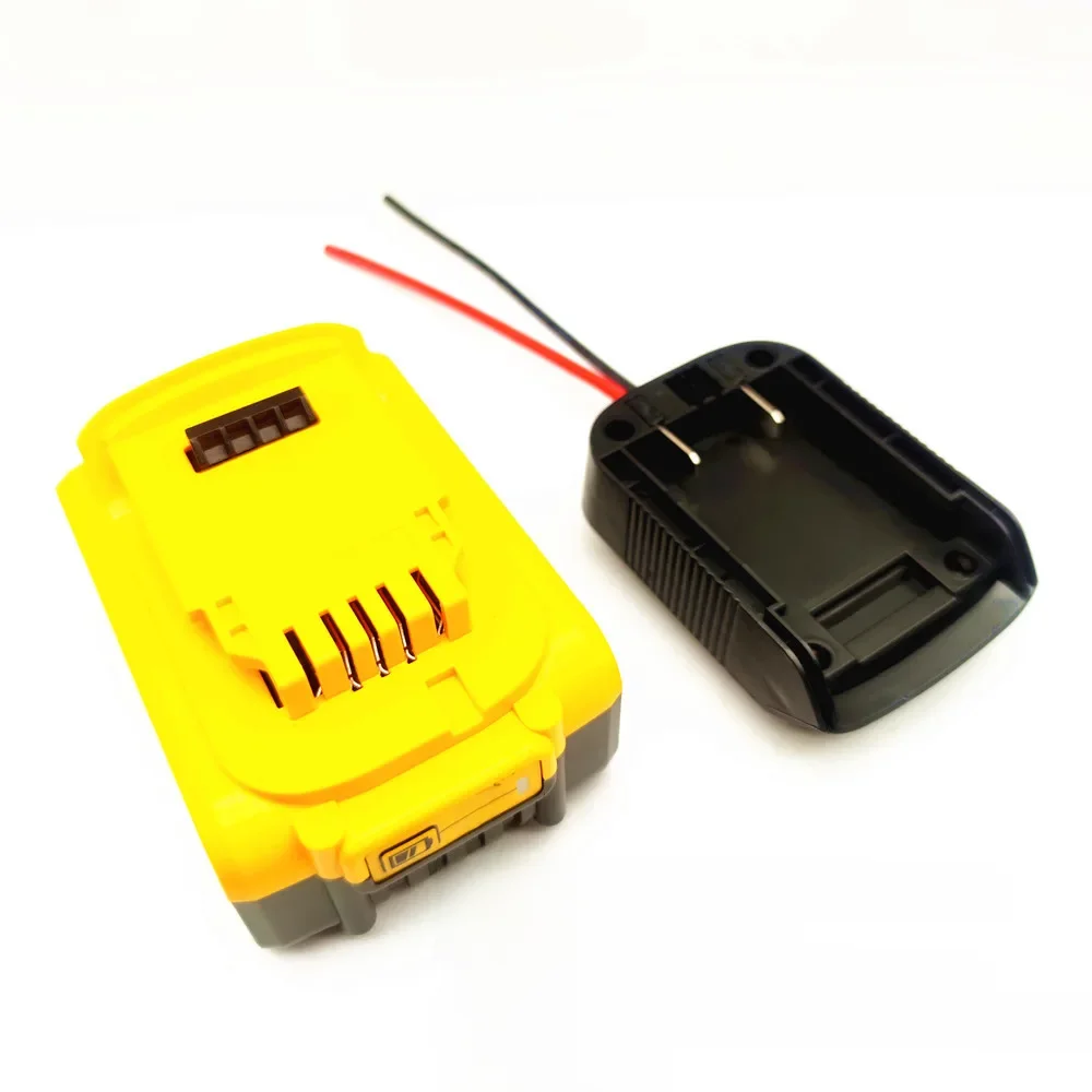 Akumulator moc stacji dokującej dla Dewalt 18V/20V Max DIY przetwornica do baterii uchwyt złącza narzędziowego wiertarki elektryczne HENGCHANG — zdjęcie 2