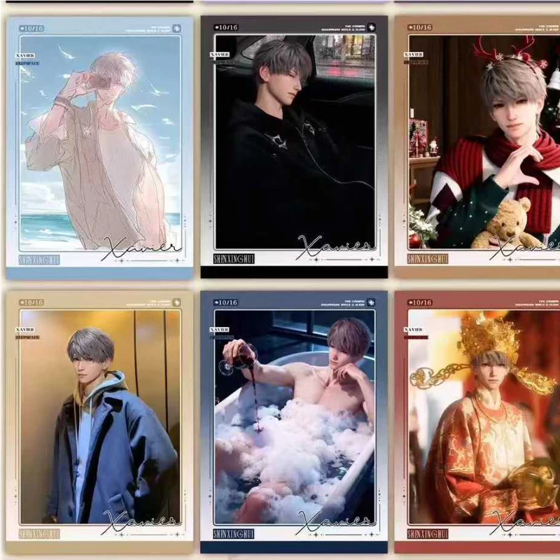 Love and Deepspace Collection Card Peel Card 88x126mm Niwen Wenchuang Deep Space Series Official Collectors Gift Box