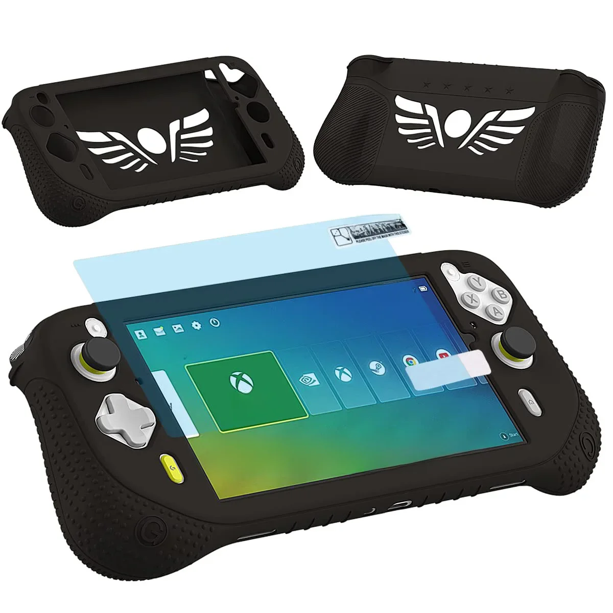 Silikonowe etui ochronne etui i 2 szt. Osłona ekranu do akcesoriów Logitech G Cloud konsola do gier — zdjęcie produktu 7