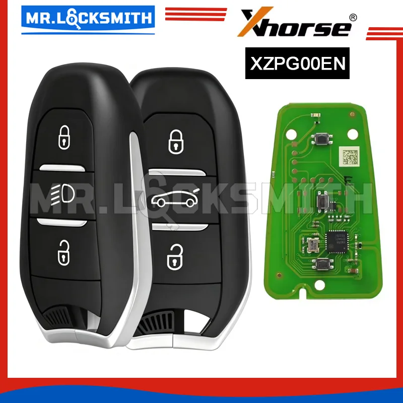 1PCS XHORSE XZPG00EN Special PCB Board For Peugeot Citroen With Key Shell With Logo Global Version