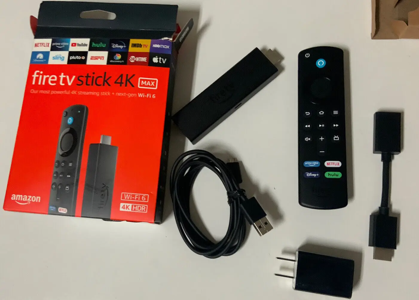 QUALITY FOR-AmazonS TV Fire Stick 4K Ultra HD Firestick with Alexa Voice Remote Sealed In It's Box Original