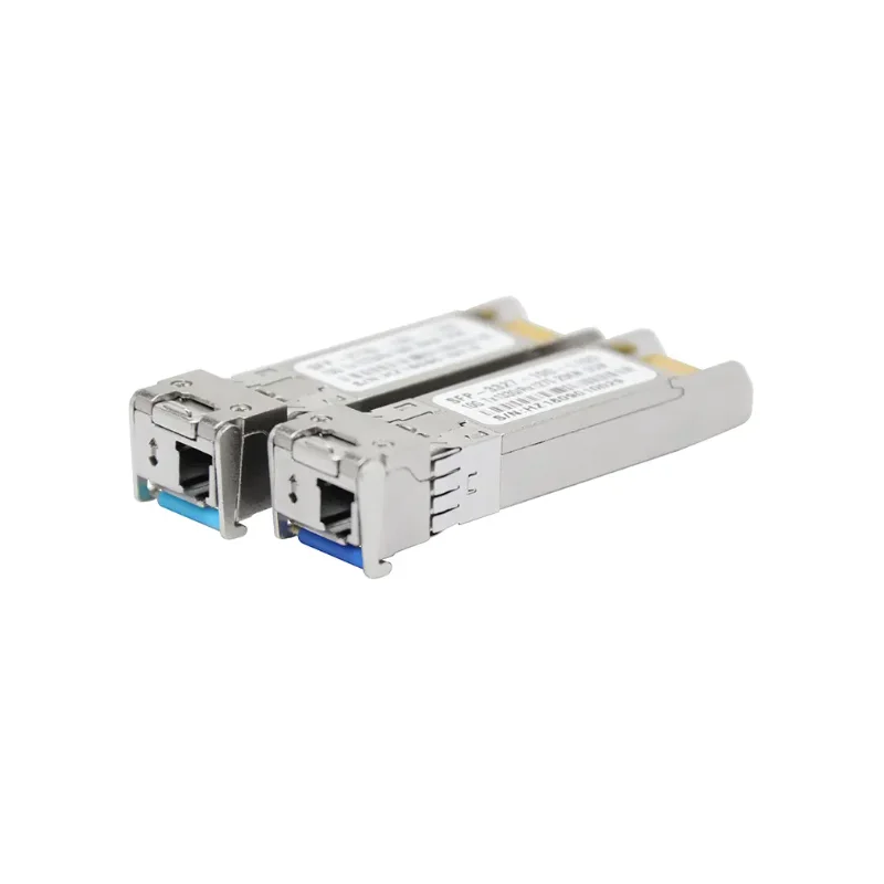 Fiberso Fast Shipping SFP+ 10G  Module BIDI 60km with Intel Compatible TX1330nm Rx1270nm SM Fiber Optical Transceivers