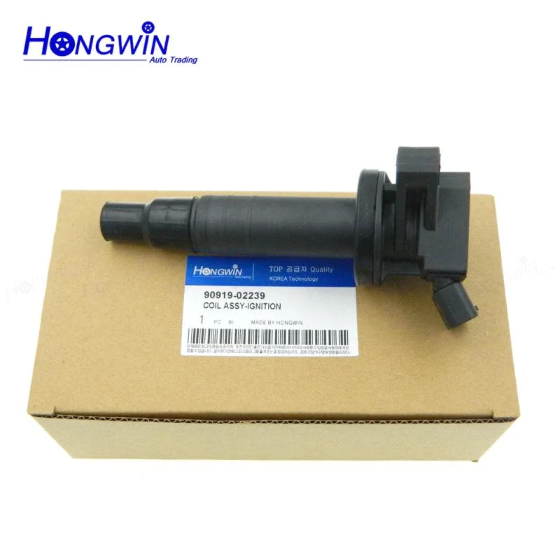 4PCS 90919-02239 90919-02262 UF-247 Ignition Coil For 2000-2005 Toyota Celica Corolla Matrix 1.8L 1.6L 90919 02239 90080-19015
