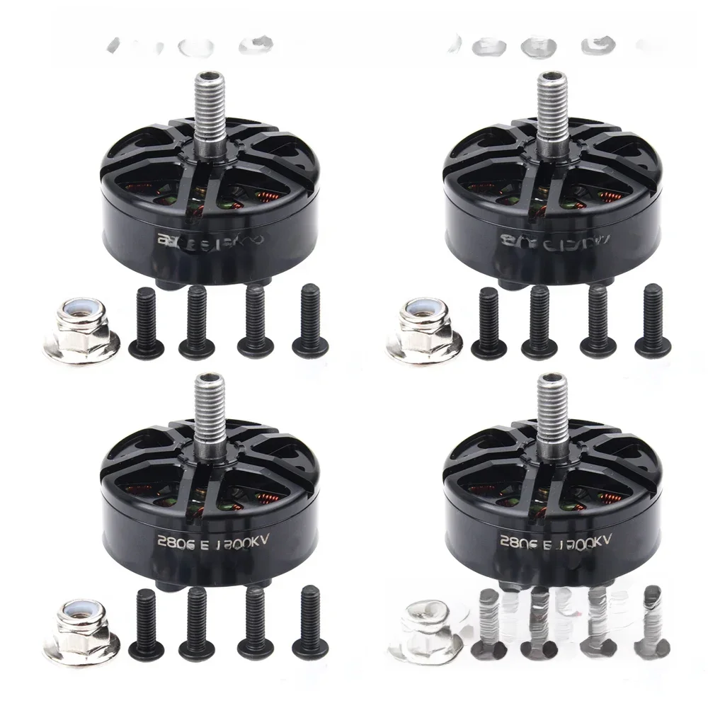 4 STKS 2806.5 2807 1300KV Borstelloze Motor 3-6 S Voor FPV Racing Freestyle Frame Drones APEX Mark4 XL7 7 Inch 295mm/8 Inch 360mm - afbeelding 2