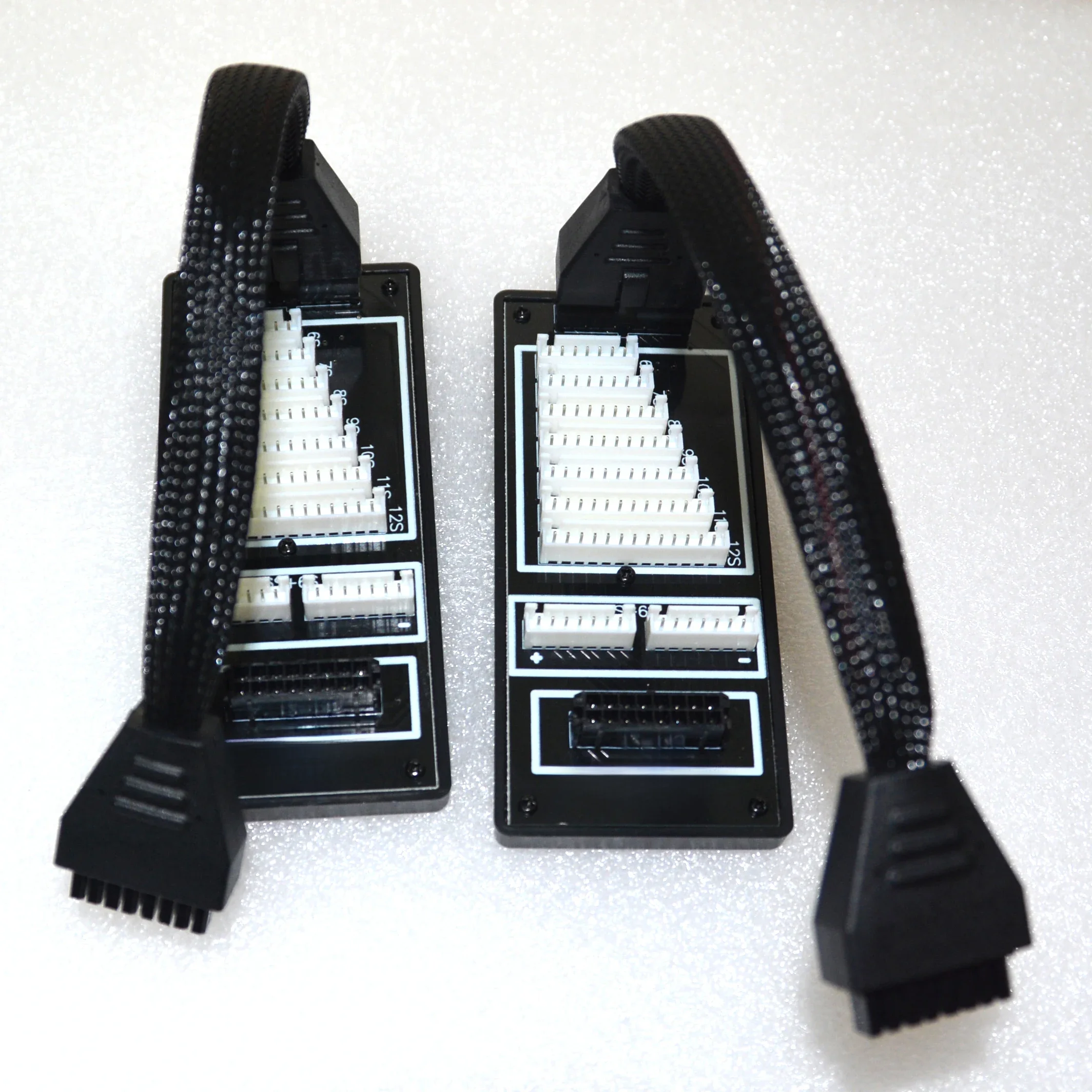 UP14S ondersteuning 6S-14S 6S + 6S naar 12S Zwart Uitbreidingslader Plaat Balans Opladen Adapter Board connect board - afbeelding 2