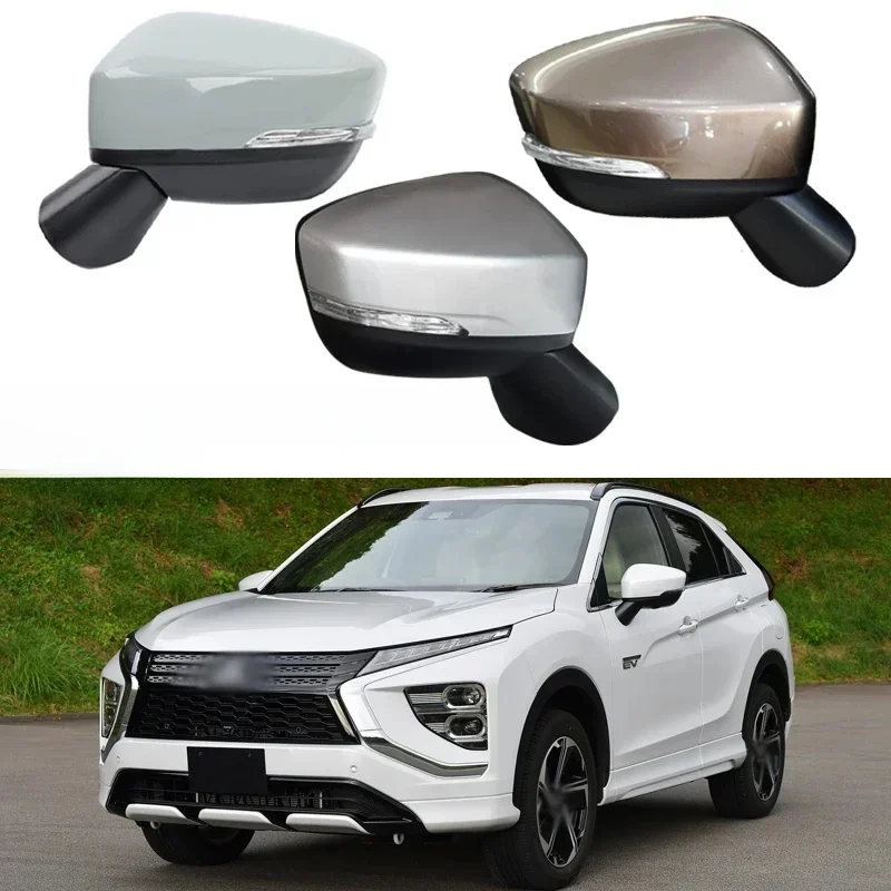 Voor Mitsubishi Eclipse Cross 2018 2019 Auto Buiten Achteruitkijkspiegel met LED Richtingaanwijzer Side Reverse Spiegel - afbeelding 2