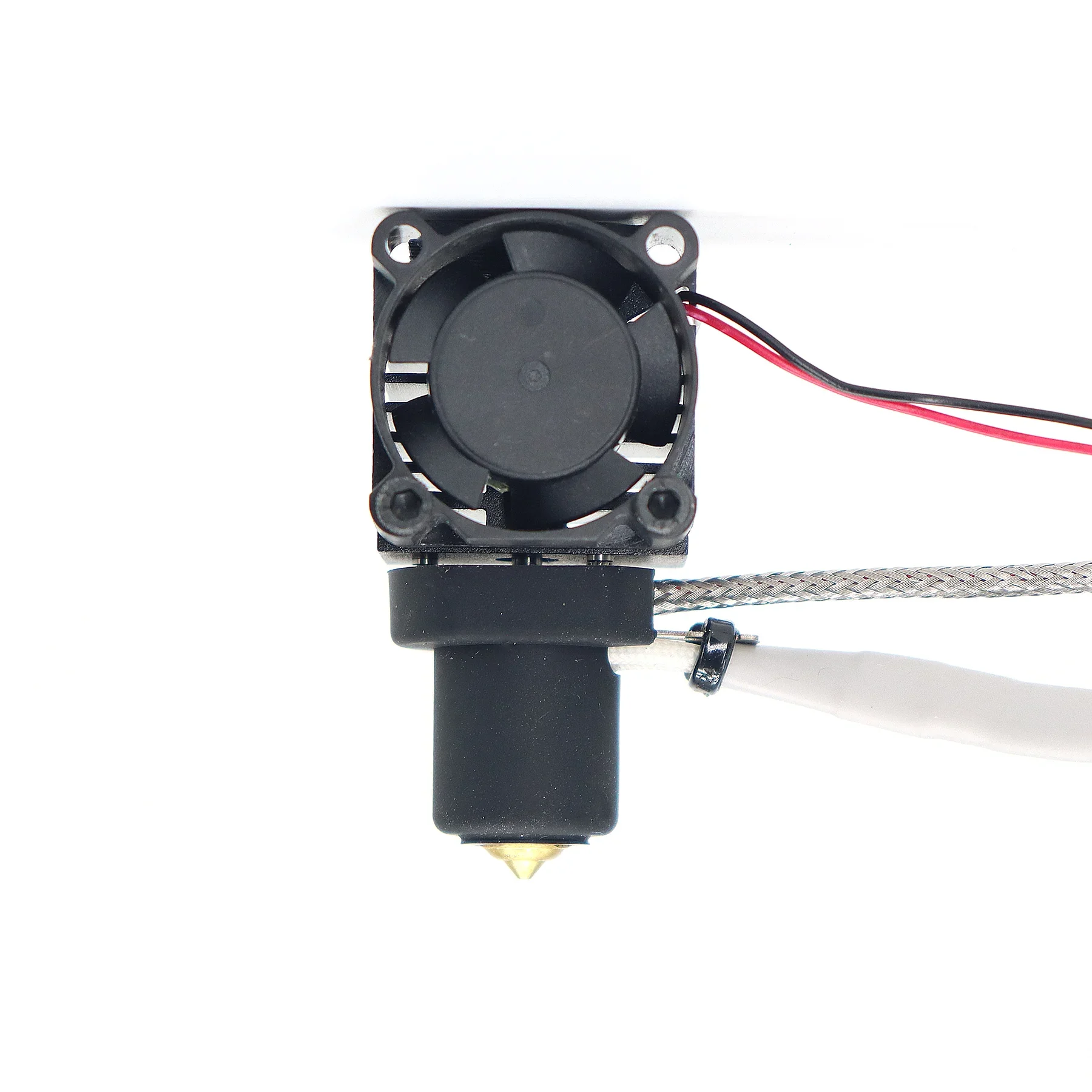 Gorący element drukarki 3D z mosiądzu/miedzią/wzmocnionej stali, wyposażony w dyszę o średnicy 0,4 mm, przeznaczony do drukarek QIDI TECH X PLUS 3/X MAX 3/X SMART 3. — zdjęcie produktu 4
