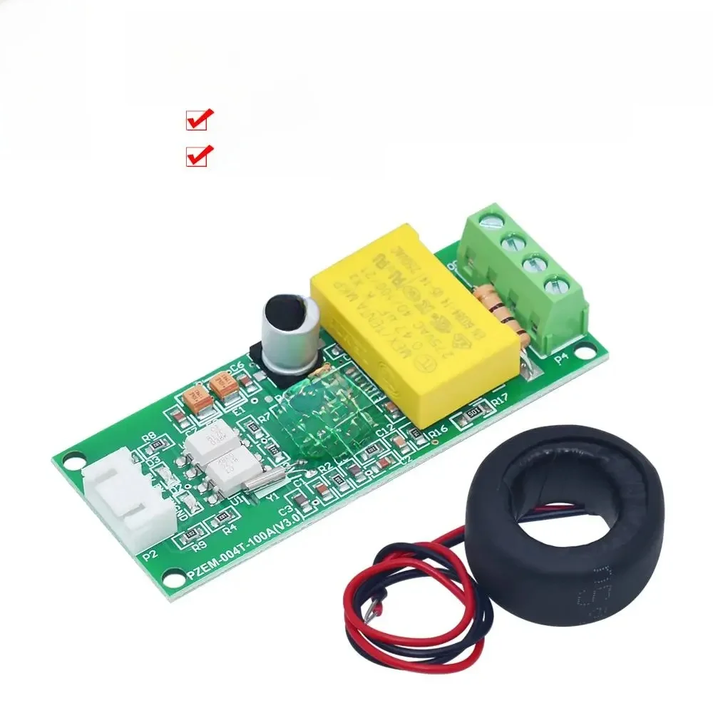 AC cyfrowy miernik wielofunkcyjny Watt Power Volt Amp aktualny moduł testowy PZEM-004T dla Arduino TTL COM2 \ COM3 \ COM4 0-100A 80-260V — zdjęcie 2