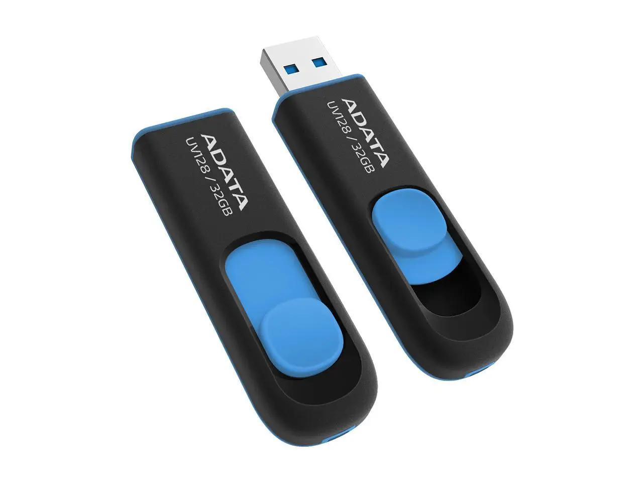 ADATA AUV128 محرك فلاش USB 3.2 3.0 نقل البيانات المفاتيح محرك فلاش ذاكرة بندريف 32 جيجابايت 64 جيجابايت 128 جيجابايت 256 جيجابايت كمبيوتر محمول