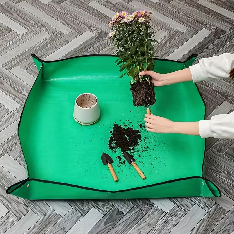 Repotting Mat - Gardening Mat Square Plant Pad Waterproof