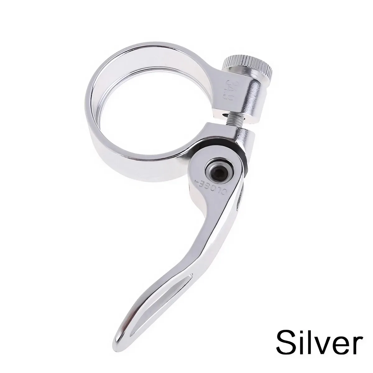 HOT Aluminum Alloy Quick 31.8mm Bike Cycling Saddle Seat Post Clamp Quick Release QR Style