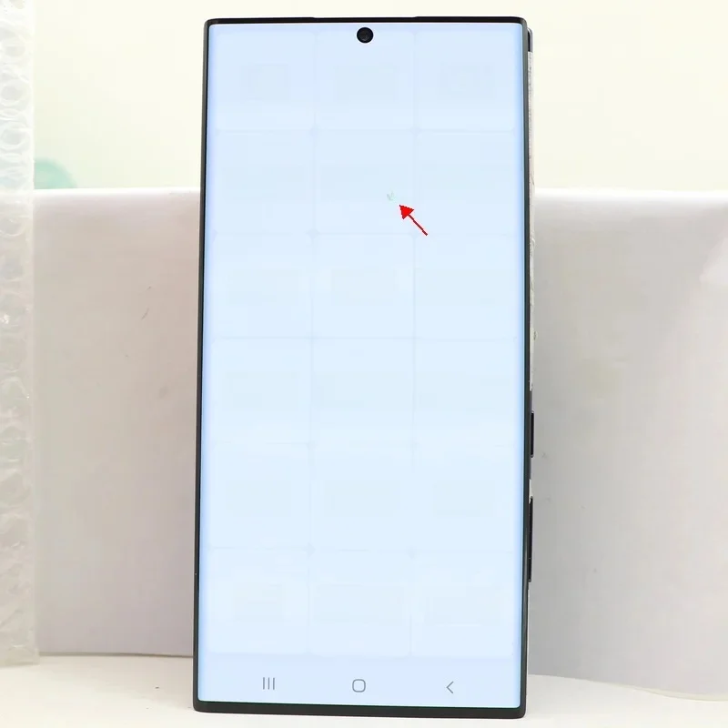 AMOLED LCD do Samsung S22 Ultra 5G LCD S908 wyświetlacz LCD ekran dotykowy Digitizer zgromadzenie pojedyncza sprzedaż wada — zdjęcie produktu 7