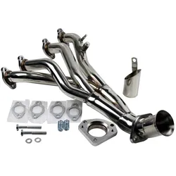 STAINLESS STEEL HEADER EXHAUST MANIFOLD FOR V W GOL F MK2 MK3 1.8 2.0 G60