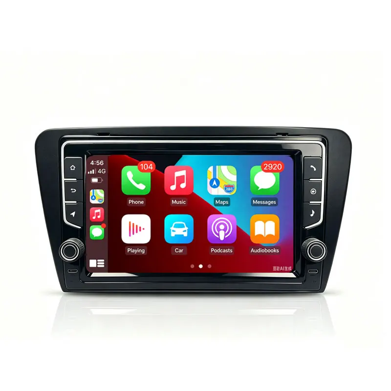 Android Linux Car Radio For Skoda Octavia 3 A7 2013 - 2018 Multimedia Video Player GPS Navigation Carplay Android Auto Stereo
