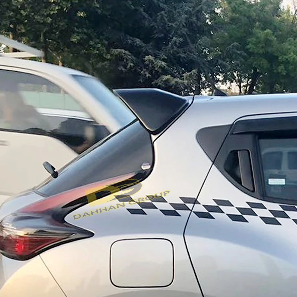 Esporte Telhado Traseiro Spoiler Asa, Superfície Cru ou Pintada, Material de Fibra de Vidro, Nissan Juke 2009-2019, Alta Qualidade