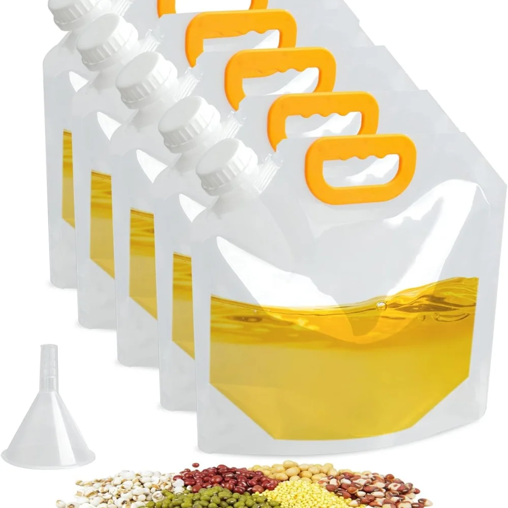 Grain Rice Bags - Sealed Grain Storage Containers with Lids for Moisture Prevention, Essential for Home Use. Kitchen Storage, Su