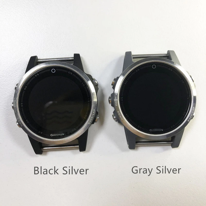 สำหรับ Garmin Fenix 5S เคสซ่อมแซมหน้าจอ LCD ด้านหน้าพร้อมชิ้นส่วนกระดุม (ไม่รวมแหวนยางกันน้ำ)