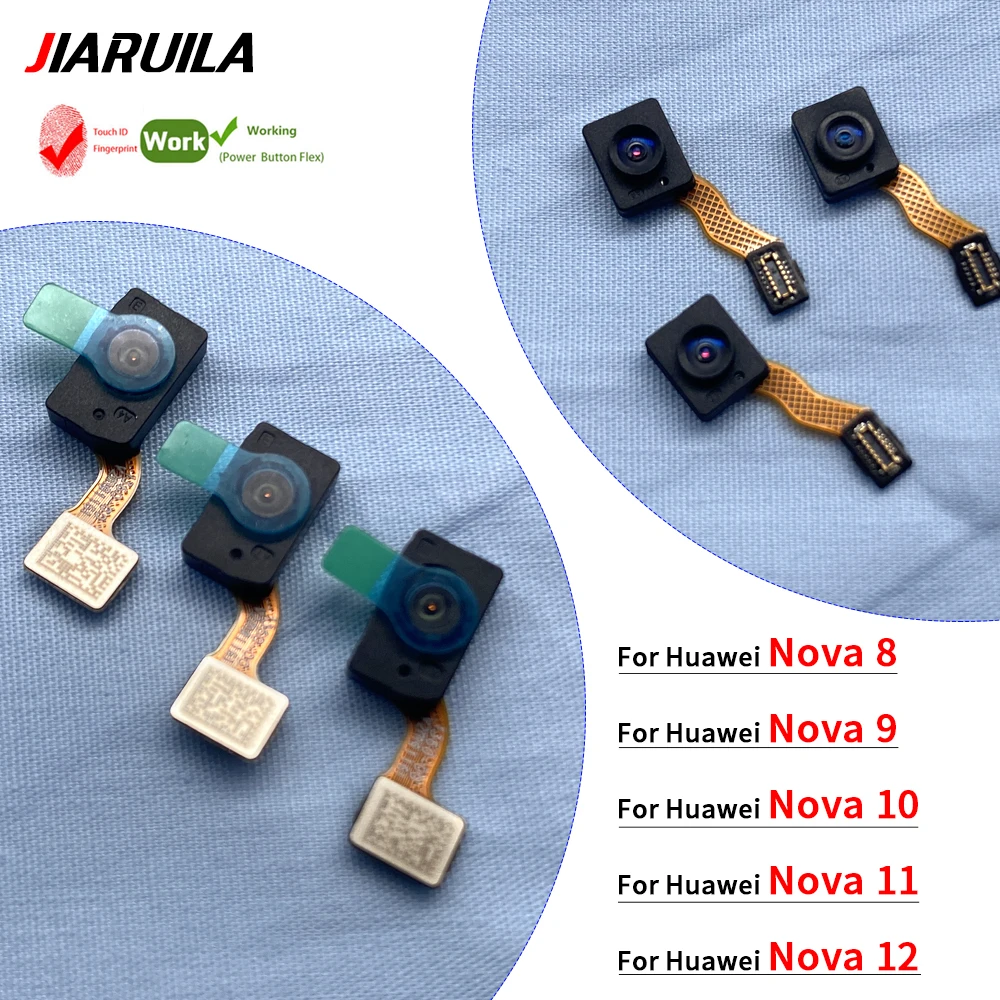 

Fingerprint Sensor Home Return Key Menu Button Flex Ribbon Cable For Huawei Nova 8/8 Pro/8 Se/9/9 Pro/10/10 Pro/11/11 Pro