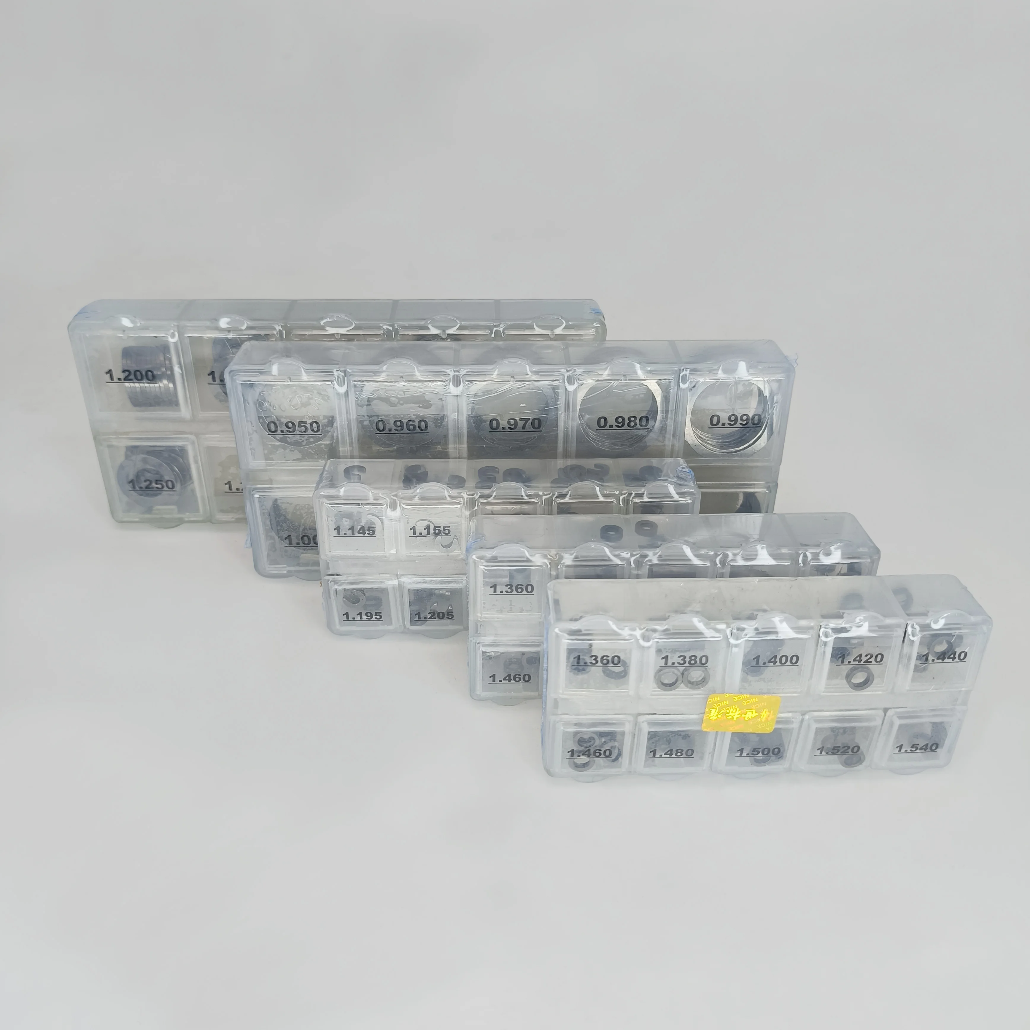 500 PCS Common Rail Diesel Injector Valve Adjusting Shims Gasket Washer for 0445110