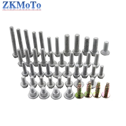 Imagen 2 del producto Kit de tornillos de guardabarros de carenado para motocicletas, juego de sujetadores para KTM SX SXF EXC EXCF XC XCF XCW XCWF 6 días TPI 125-530 para Husqvarna
