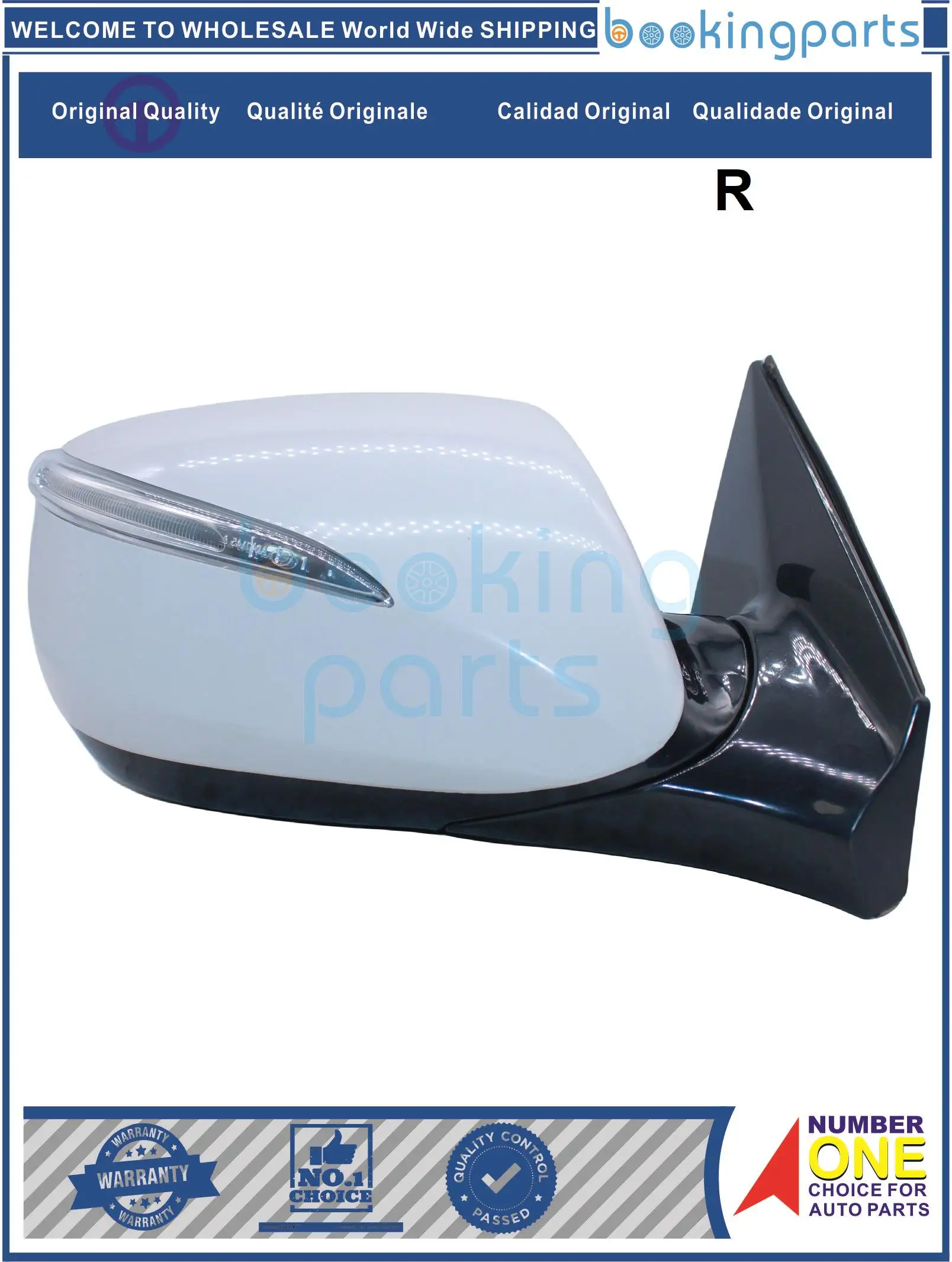 

MRR47181(LHD-R),MRR68638,87910-0D340,879100D340 Mirror For TOYOTA VIOS 07-14 ELECTRIC