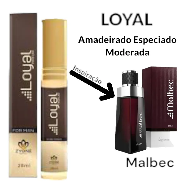 Perfume Loyal Zyone 28ml Edp Parfum Masculino Malbec