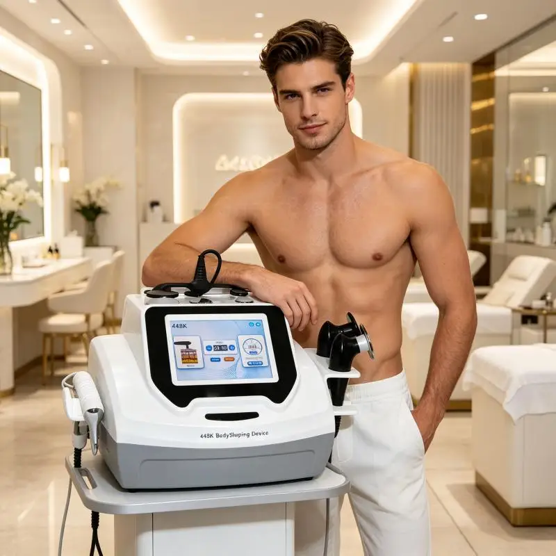 Newest 448K Body Shaping Device Whole Body Relief Relaxing Muscle Massage Equipment Use Body Slimming Skin Tightening Machine