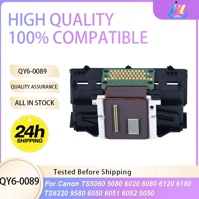 

JMDD QY6 0089 Print Head Printhead for Canon TS5060 TS5080 TS6020 TS6080 TS6120 TS6180 TS6220 TS9580 Series Printer Part