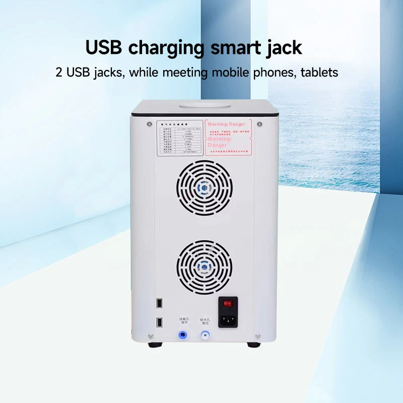 New Natural Gas Hydrogen Water Production System Generator Hydrogen Inhaler 900ML 1500ML 1800ML Oxyhydrogen Breathing Machine