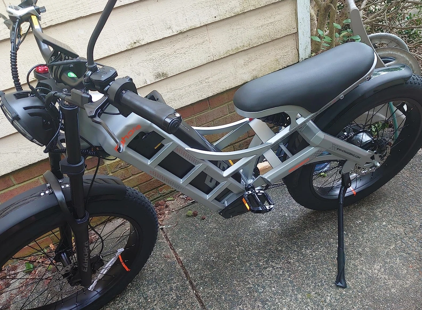 &&..STOCK ترقية 2025 روميو برو 3 الكبار دراجة كهربائية 5000 واط محرك مزدوج 50MPH عالية السرعة Ebike