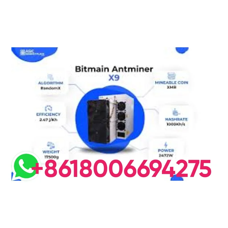

Майнер Bitmain Antminer X9 1Mh/s 2472W XMR с блоком питания в комплекте, качество SC