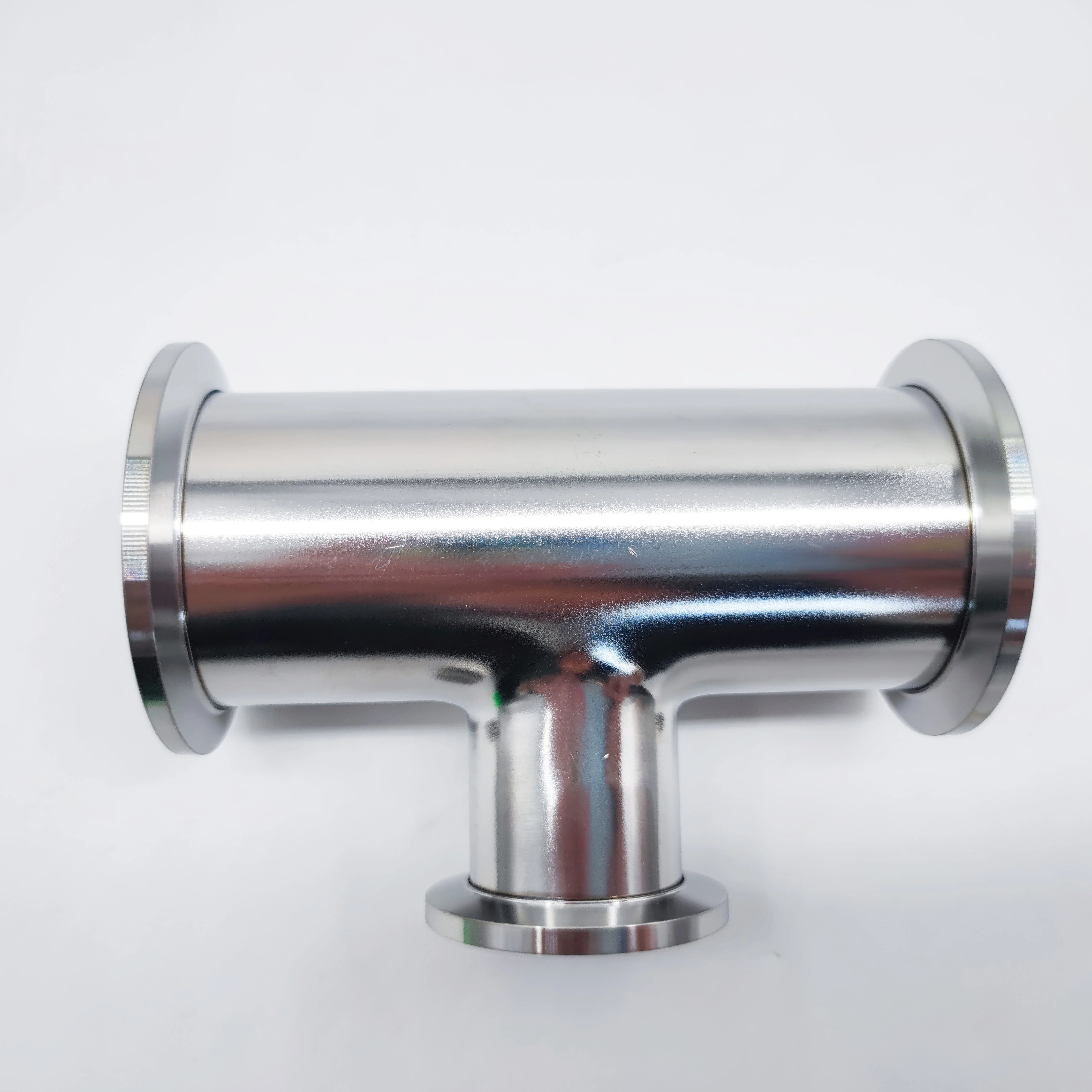 KF high vacuum tee vacuum reducer tee reducing tee KF16 KF25 KF40 KF50