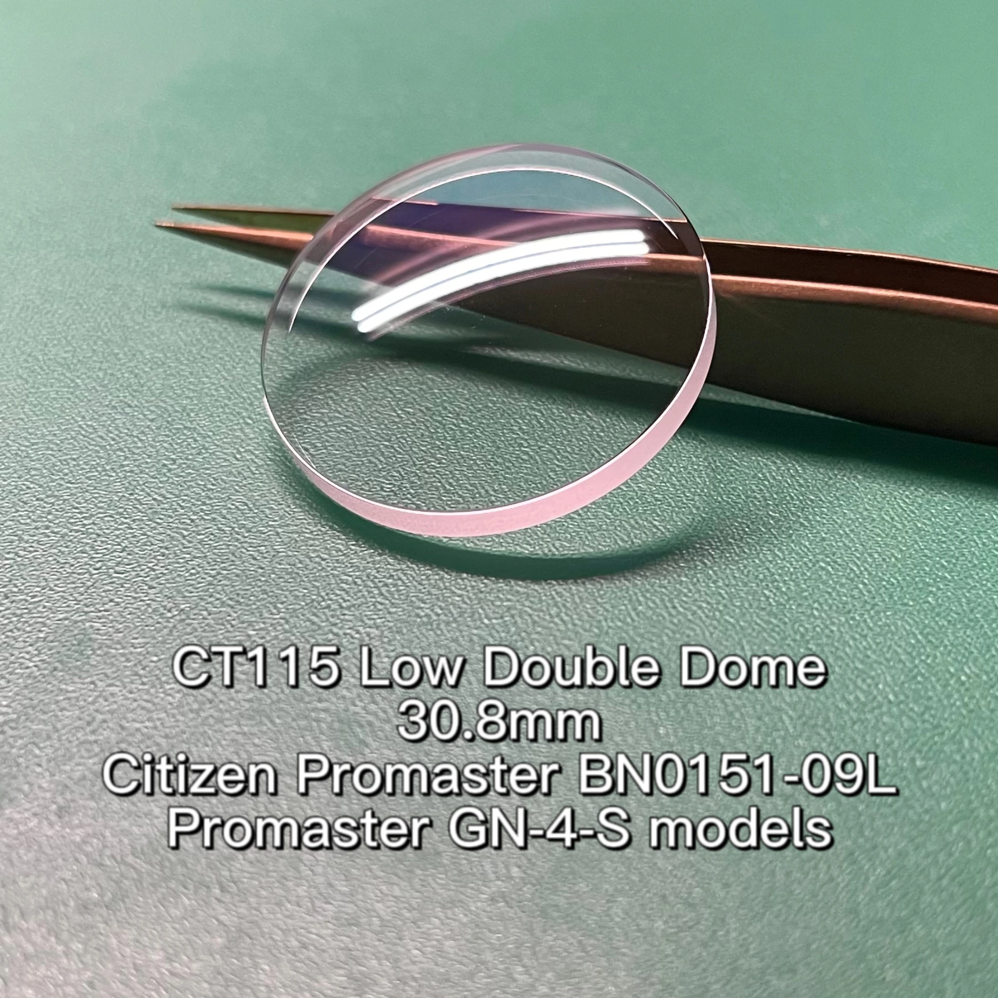 CT115 – Replacement Low Double Dome Sapphire Crystal for Ocean One