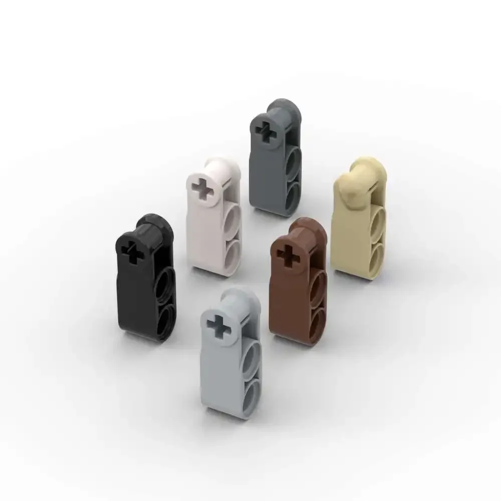 MOC-Kit de blocs de construction avec trou, connecteur d'appellation et de broche, briques, assemblage de bricolage, jouets, cadeaux d'anniversaire, 42003, 10 pièces