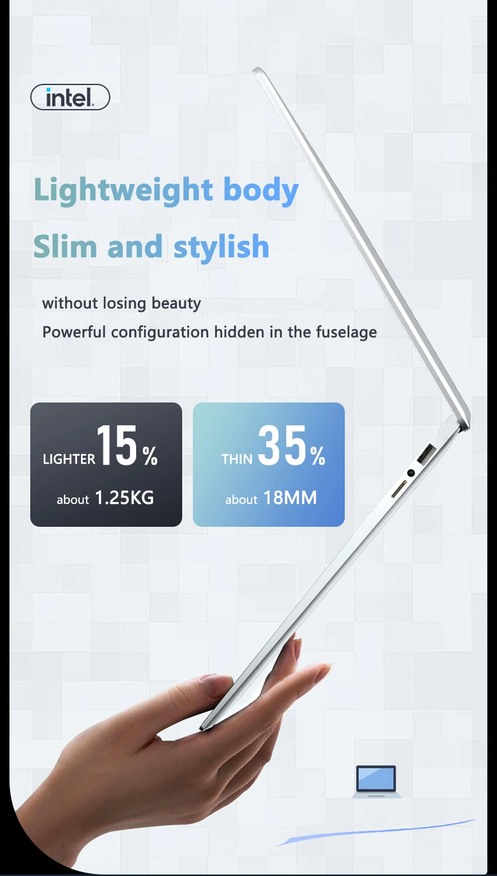 14 Inch Student Notebook Intel Celeron J4125 8GB RAM 256GB SSD Windows 11 Cheap Computer With WiFi Camera Bluetooth