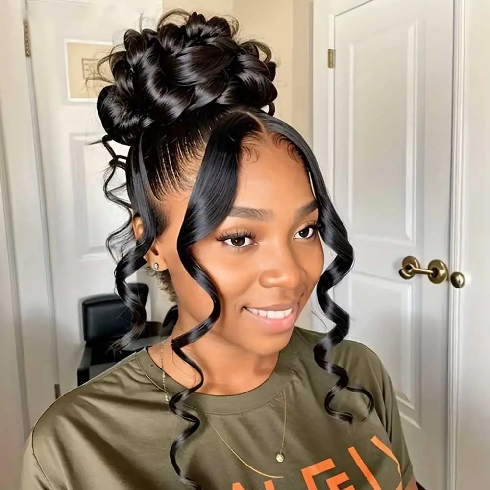 Invisi Strap HD 360 Full Lace Wig Human Hair Body Wave 360 Lace Frontal Wig Drawstring Snug Fit Glueless Wig Preplucked image 2