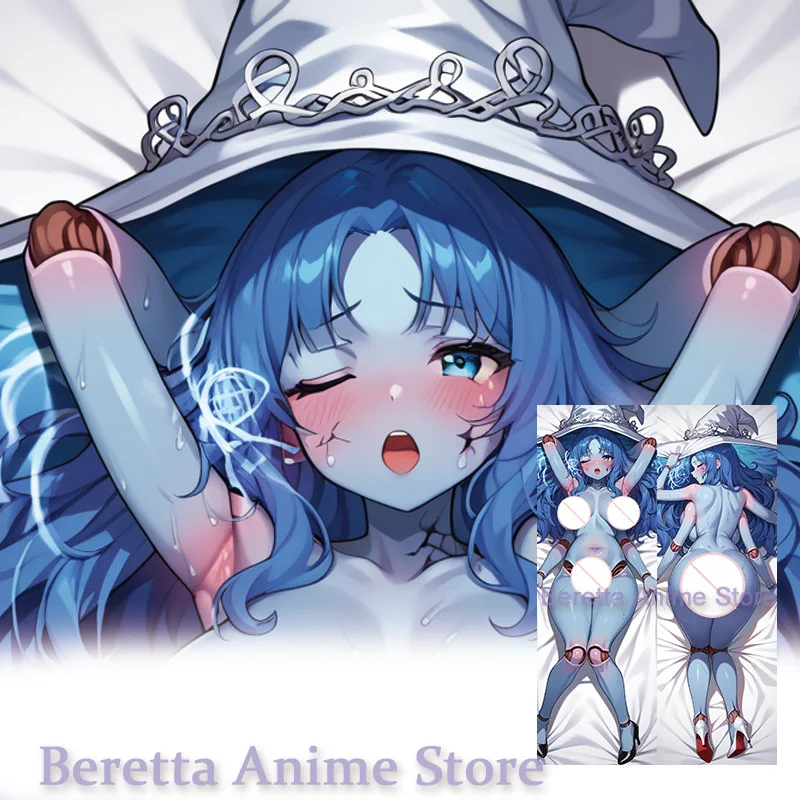 

Dakimakura ranni the witch Animal Double Sided Print Life size Body Pillow Cover