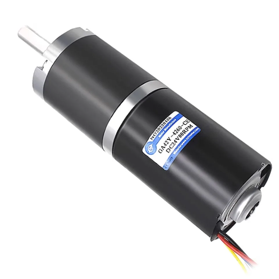 Brushless Dc Reduction Motor 4260 Adjustable Speed Planetary Gear High Torque 12v24v Micro Motor Small Motor